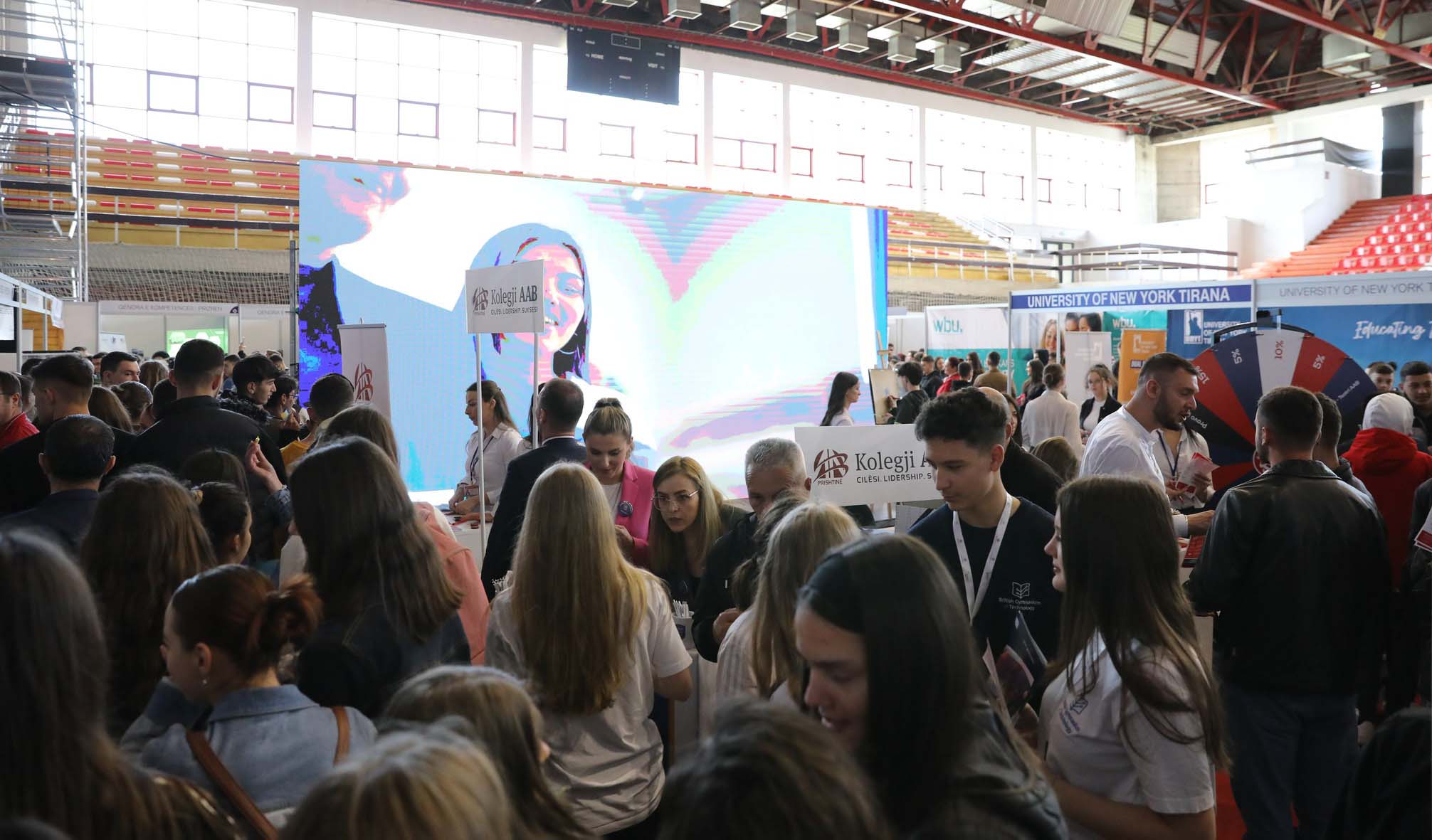 Nis Edicioni i 15-të i Panairit të Edukimit, stendi i Kolegjit AAB ndër më të vizituarit