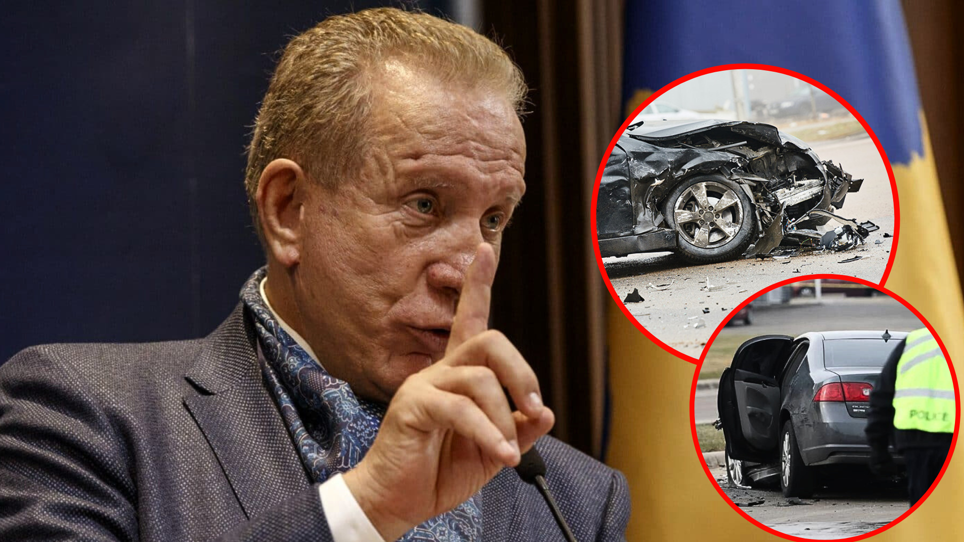 Për 24 orë mbi 60 aksidente trafiku, Pacolli: Rrugët në gjendje katastrofale, qeveria të veprojë për t’i parandaluar vdekjet