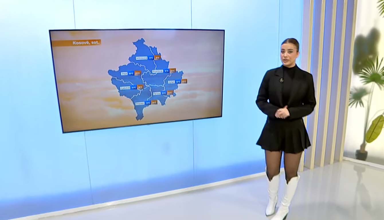 Vikend me vranësira dhe shi – Parashikimi i motit me Erza Hotin