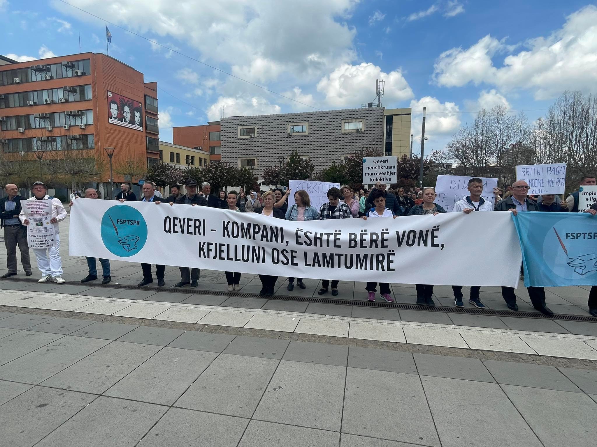 Nis protesta e sektorit privat, Azemi: Edhe ne duam të festojmë, por nuk po na lë Qeveria dhe kompanitë
