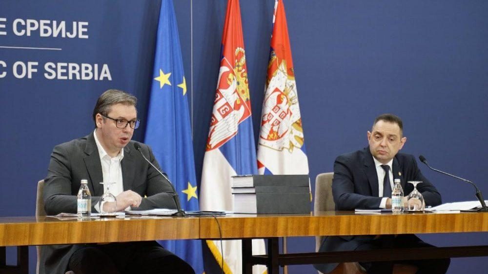 Vuçiq për sanksionet amerikane ndaj Vulinit: “Kokaina nuk u gjet në xhepin e Vulinit, por në Shtëpinë e Bardhë”