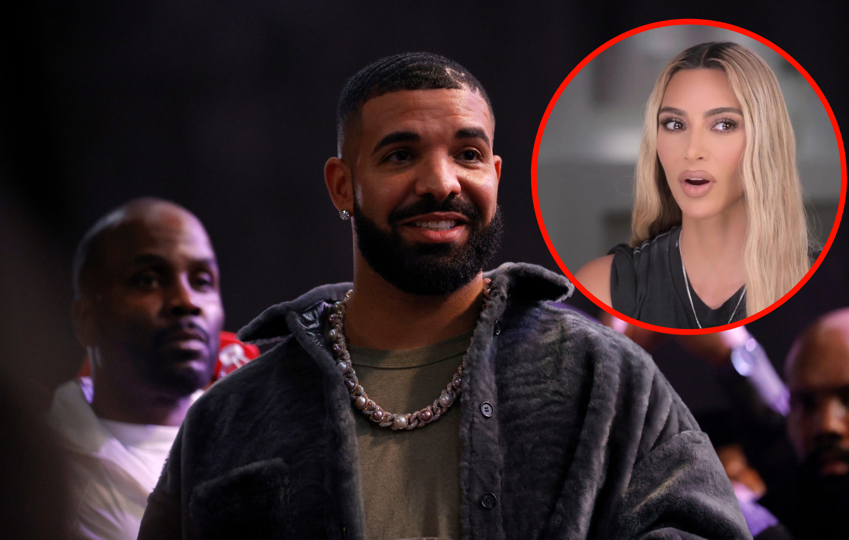 (Video) Kim Kardashian injorohet nga Drake teksa ai ecën pranë saj