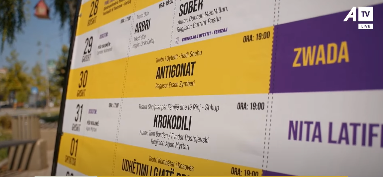 Pak ditë nga nisja e festivalit të teatrove në Ferizaj