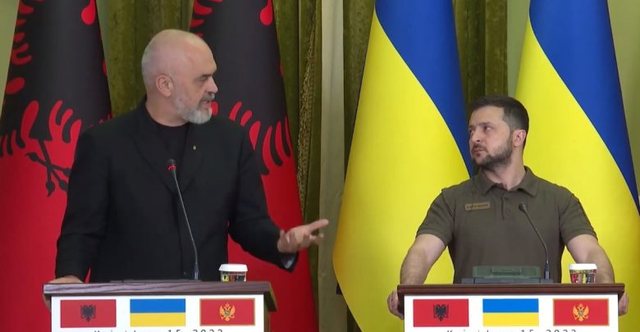 Zelensky falënderon Ramën: Sot ti i tregove botës se si ta trajtojë saktë Rusinë