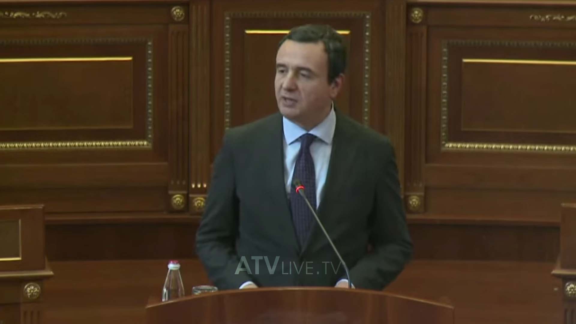 Kurti i bindur se nuk do të zmbrapset vendi pas 1 janarit: Kurrë më shumë s’kemi blerë armë