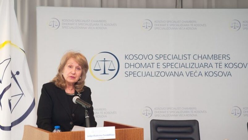 Kryetarja e Gjykatës Speciale sot në Kosovë, policia kujdeset për sigurinë e saj