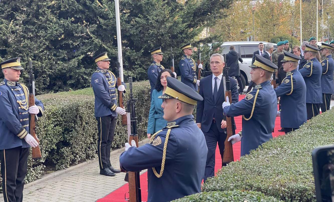 Shefi i NATO-s në Presidencë, takohet me Osmanin