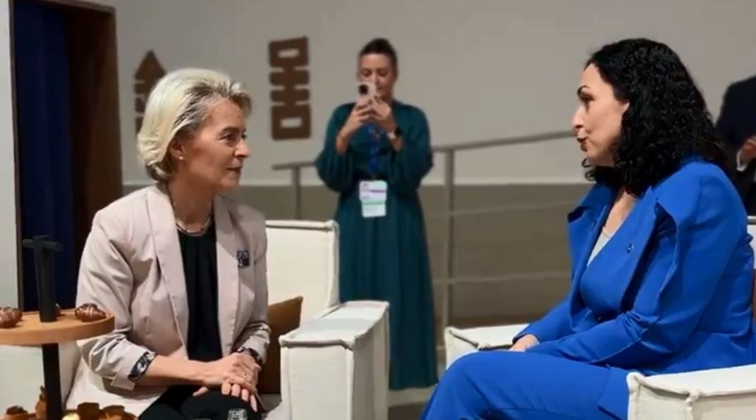 Osmani takon Von der Leyen, thotë se folën për afrimin e Kosovës me BE-në