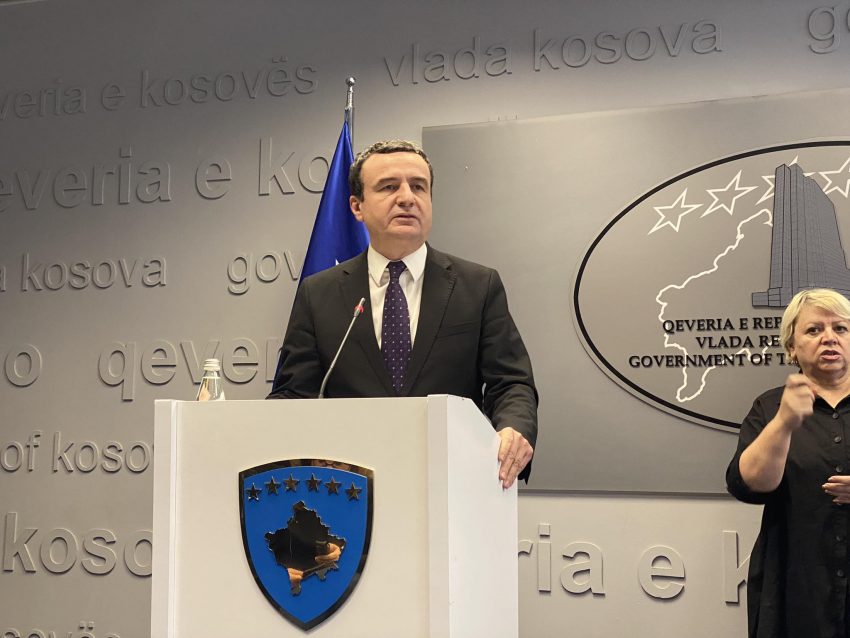 Dhuna ndaj Sanduloviqit, Kurti: Kjo është tarifa që Serbia ua imponon qytetarëve të vet për guximin për të pranuar të vërtetën