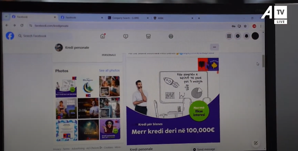 Oferta të rrejshme për kredi në rrjete sociale, këto faqe po hapen me qëllim të mashtrimit të qytetarëve