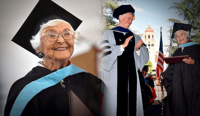 105-vjeçarja më në fund përfundon masterin në Universitetin Stanford në SHBA