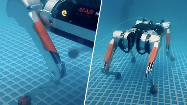 Roboti që operon pa ndonjë problem nën ujë