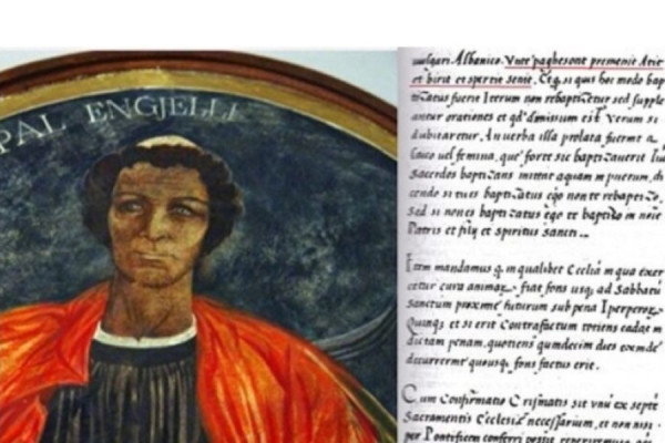 ​8 nëntor 1462, dokumenti i parë i gjuhës shqipe