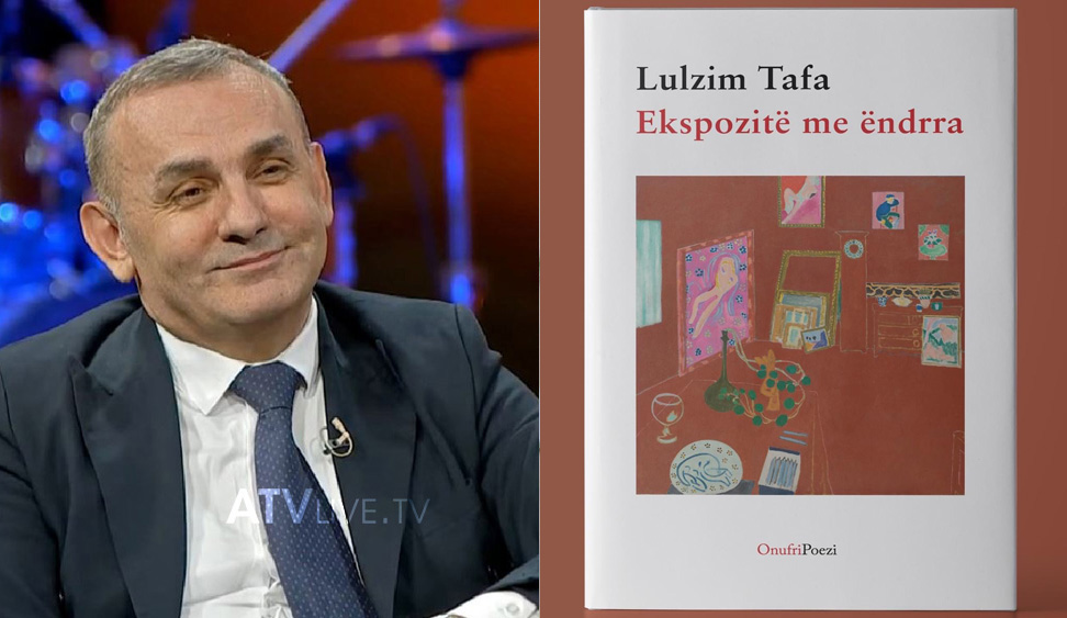 Poeti Lulzim Tafa promovon librin e tij më të ri “Ekspozitë me Ëndrra”, në Panairin e Librit në Tiranë