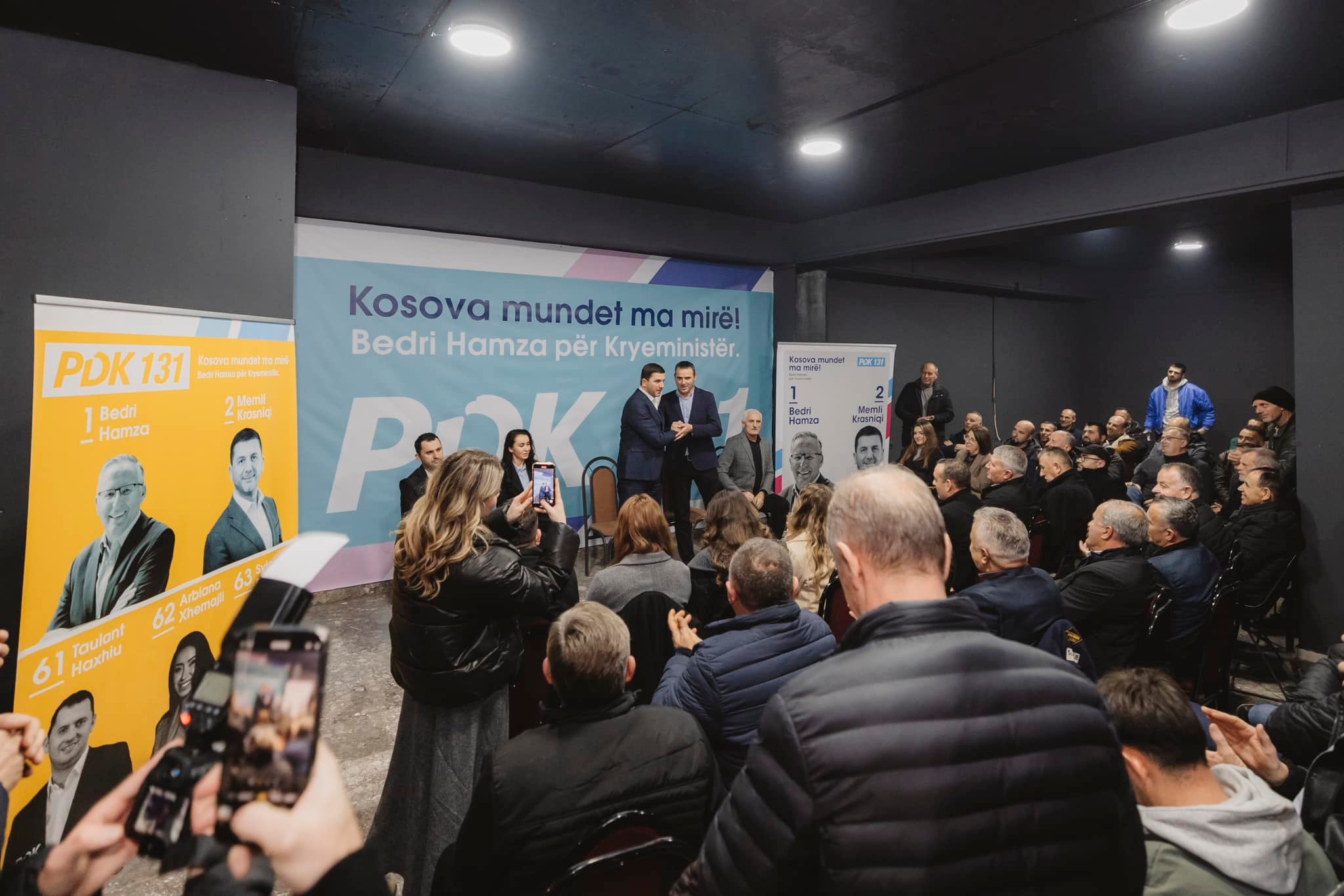Krasniqi: Shtabet e PDK-së, më të mobilizuara se kurrë për fitoren më 9 shkurt