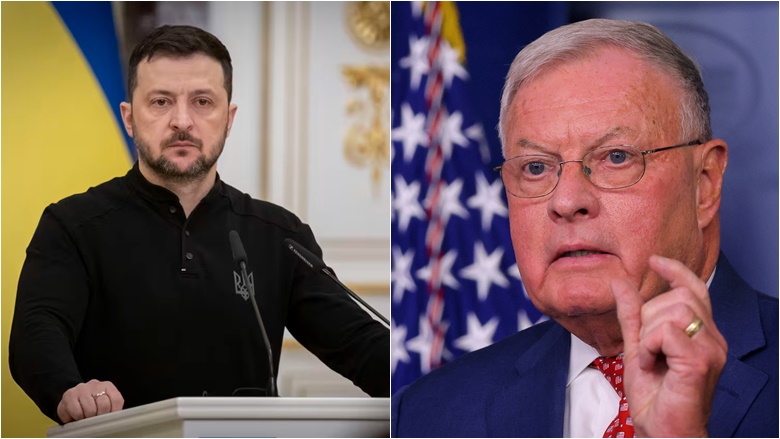 Volodymyr Zelensky - Keith Kellogg