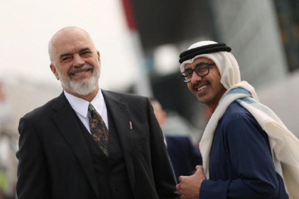 edi rama Mohamed bin Zayed Al Nahyan