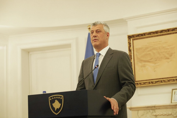 hashim thaci president