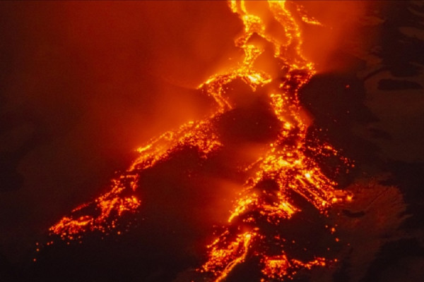 vullkani Etna Itali