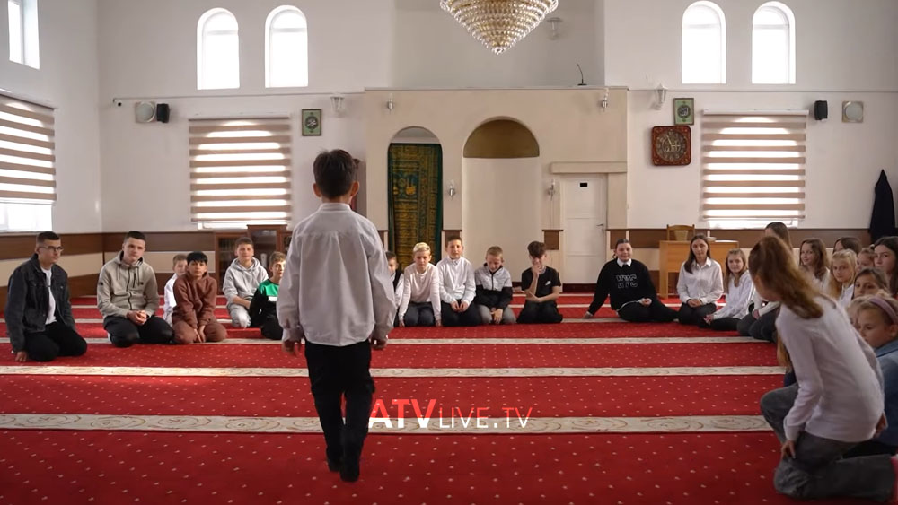 Mësimi i agjërimit dhe vlerave Islame në Xhaminë e Re, në Shtime