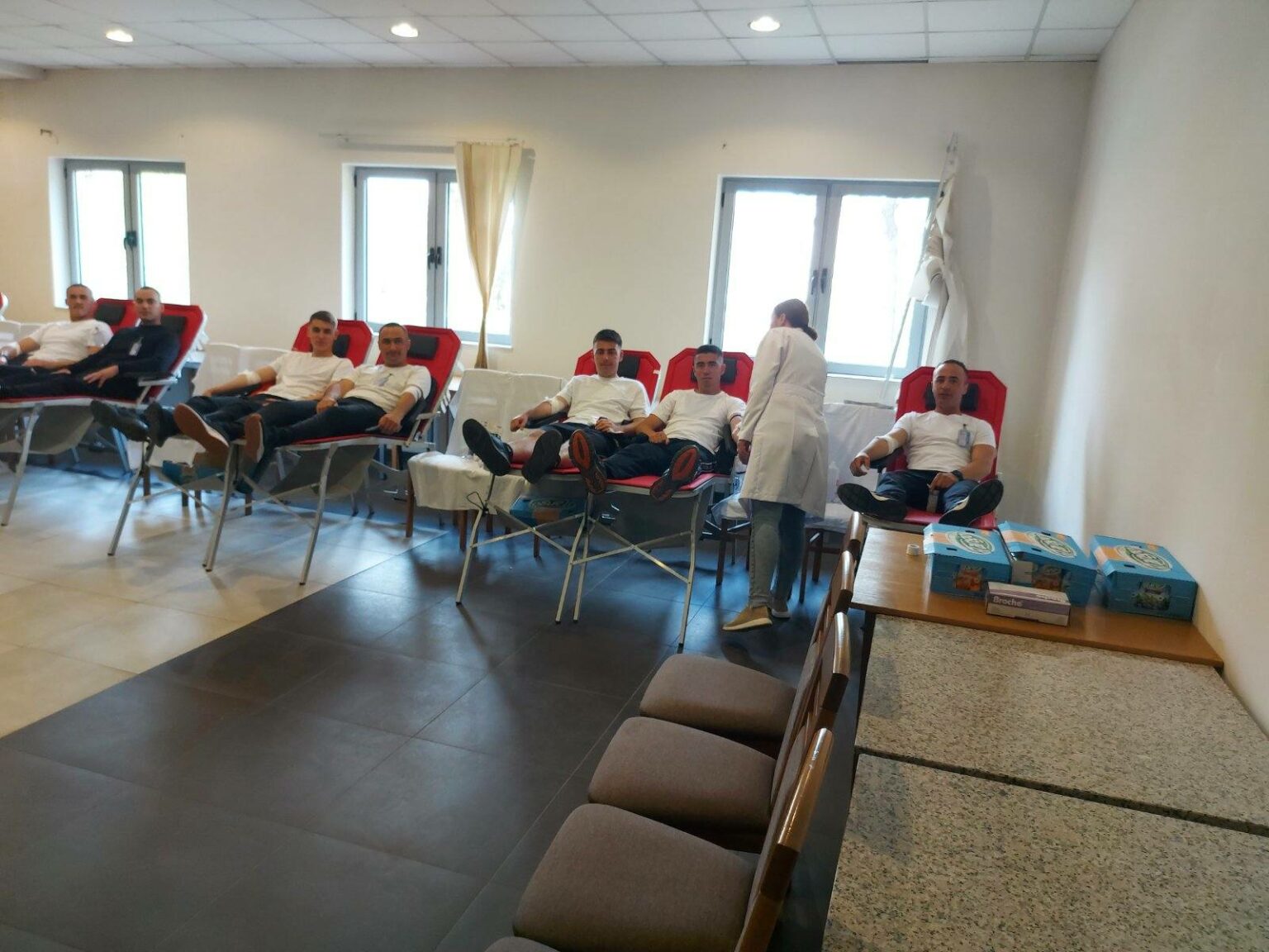 Policia e Kosovës organizon aksion vullnetar për dhurimin e gjakut