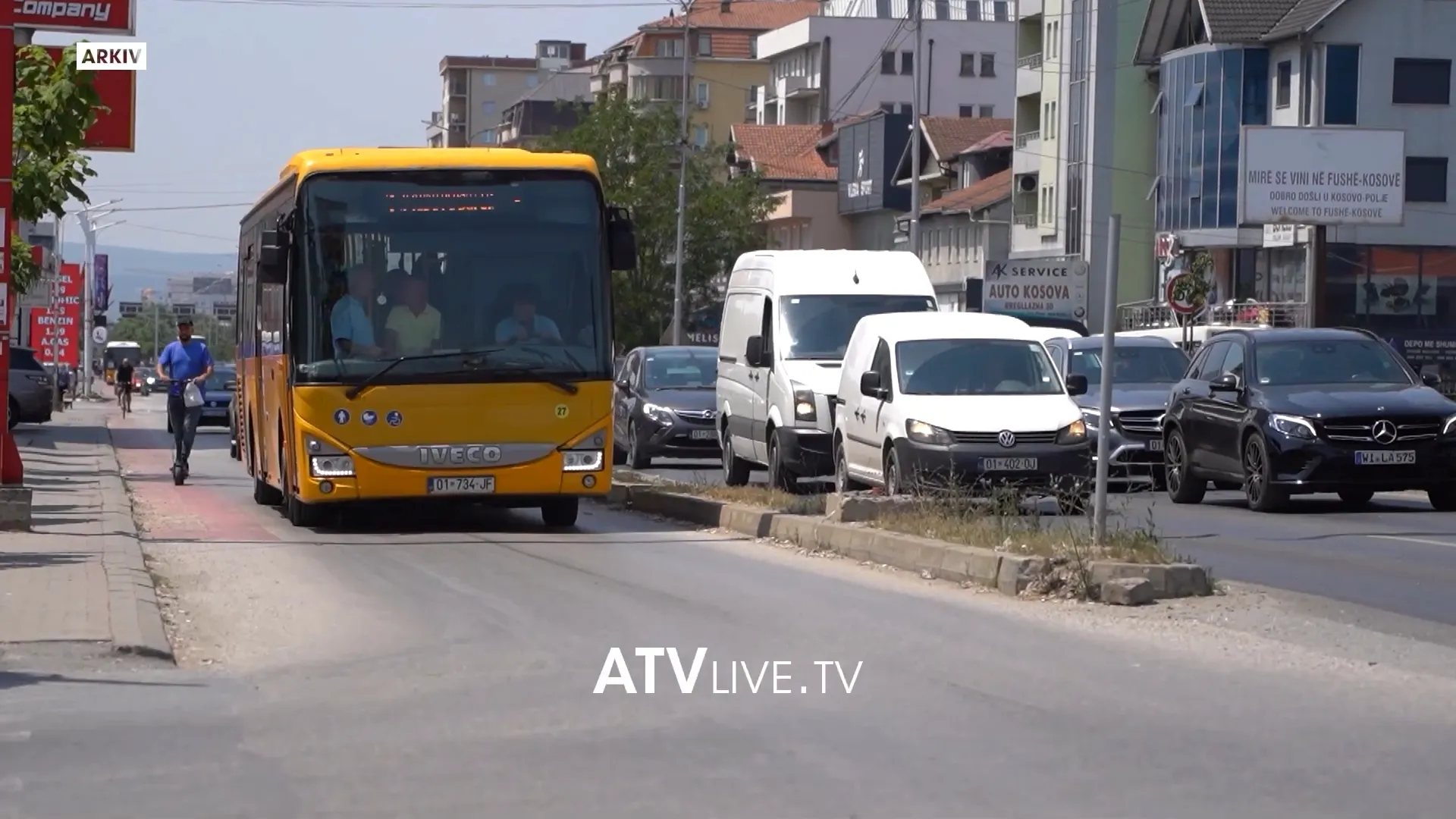 Nga 1 tetori, trafiku urban falas për disa kategori të shoqërisë në Prishtinë
