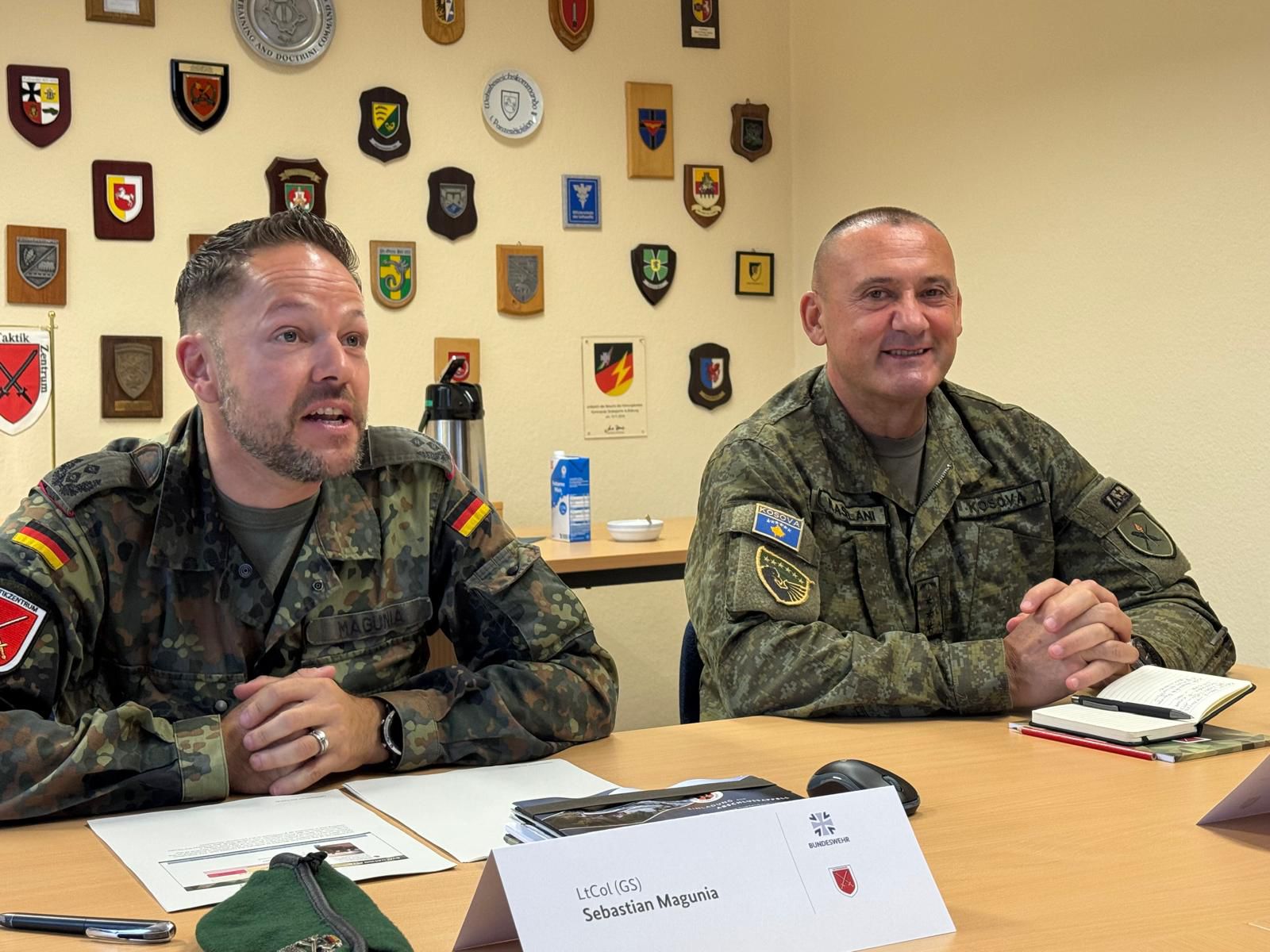 FSK vizitë studimore në Shkollën e Oficerëve të Bundeswehr-it