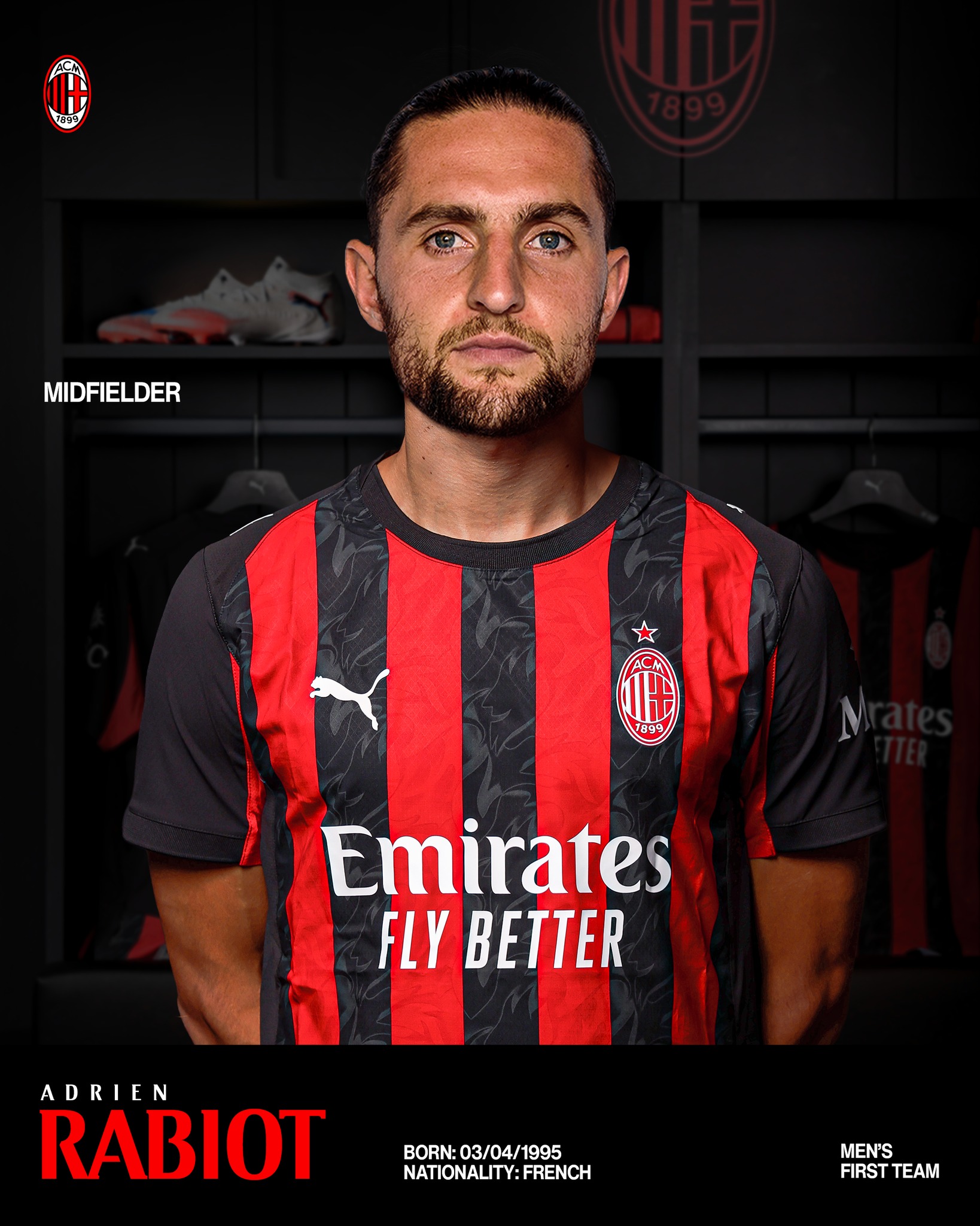Zyrtare: Adrien Rabiot firmos me Milanin deri në vitin 2029