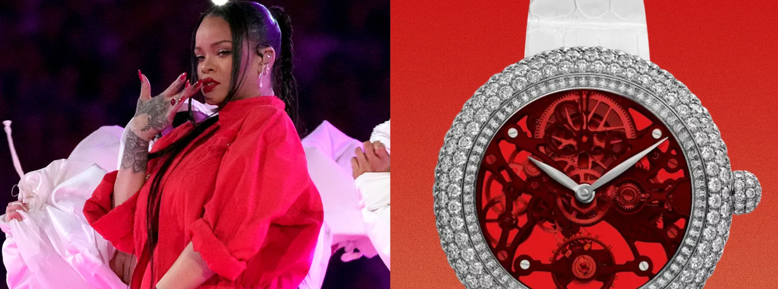 Rihanna gjithmonë një hap para me orët luksoze