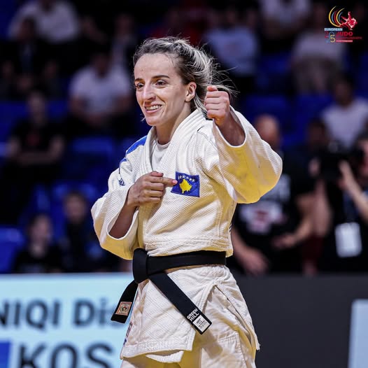 Distria Krasniqi e bronztë në garën e çmimit të madh të Abu Dabit