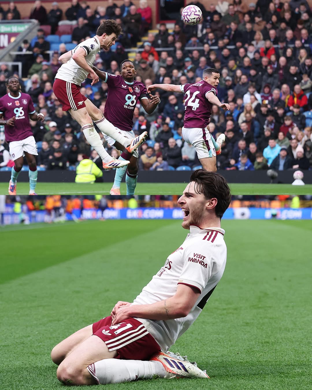 Arsenal vazhdon me fitore në Premierligë-fiton ndaj Burnley-it në udhëtim