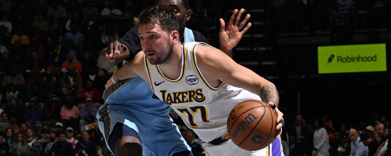 Luka Doncic shkëlqen në fitoren e LA Lakers kundër Memphis Grizzlies