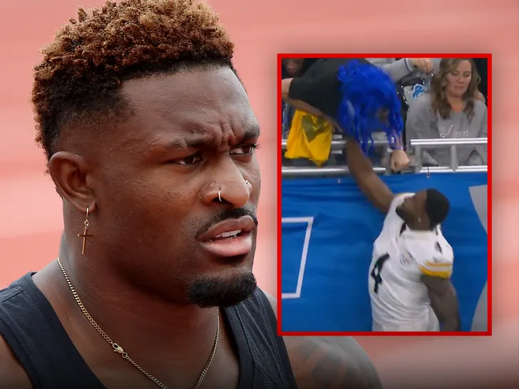 Lojtari i “Steelers” DK Metcalf, shpërthen në Detroit, dyshohet se goditi një tifoz të “Lions”