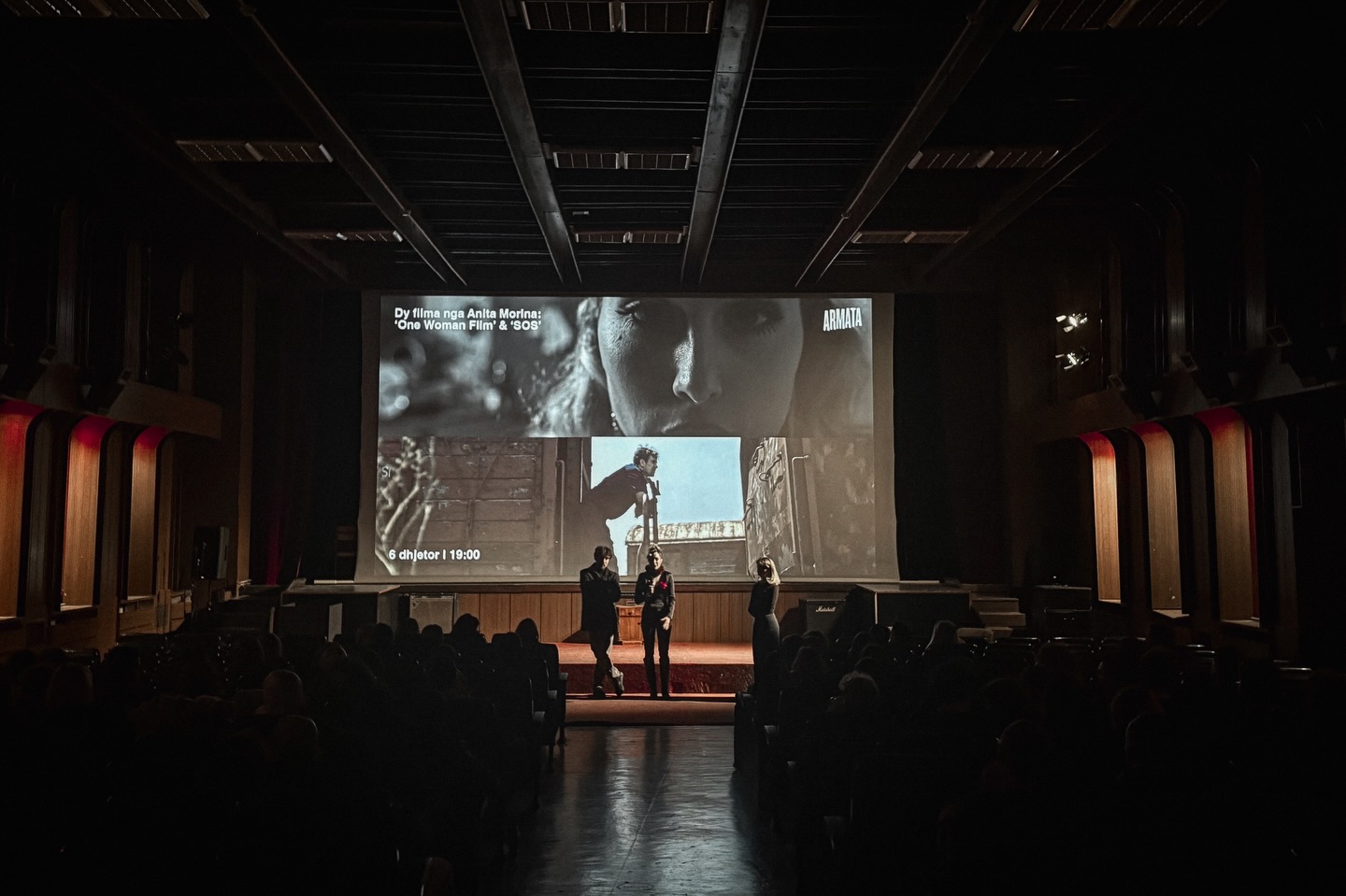 Kino “Armata” shfaqi dy filma të regjisores Anita Morina këtë të shtunë