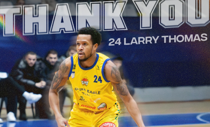 Golden Eagle Ylli ndahet me Larry Thomas, klubi falënderon basketbollistin për kontributin