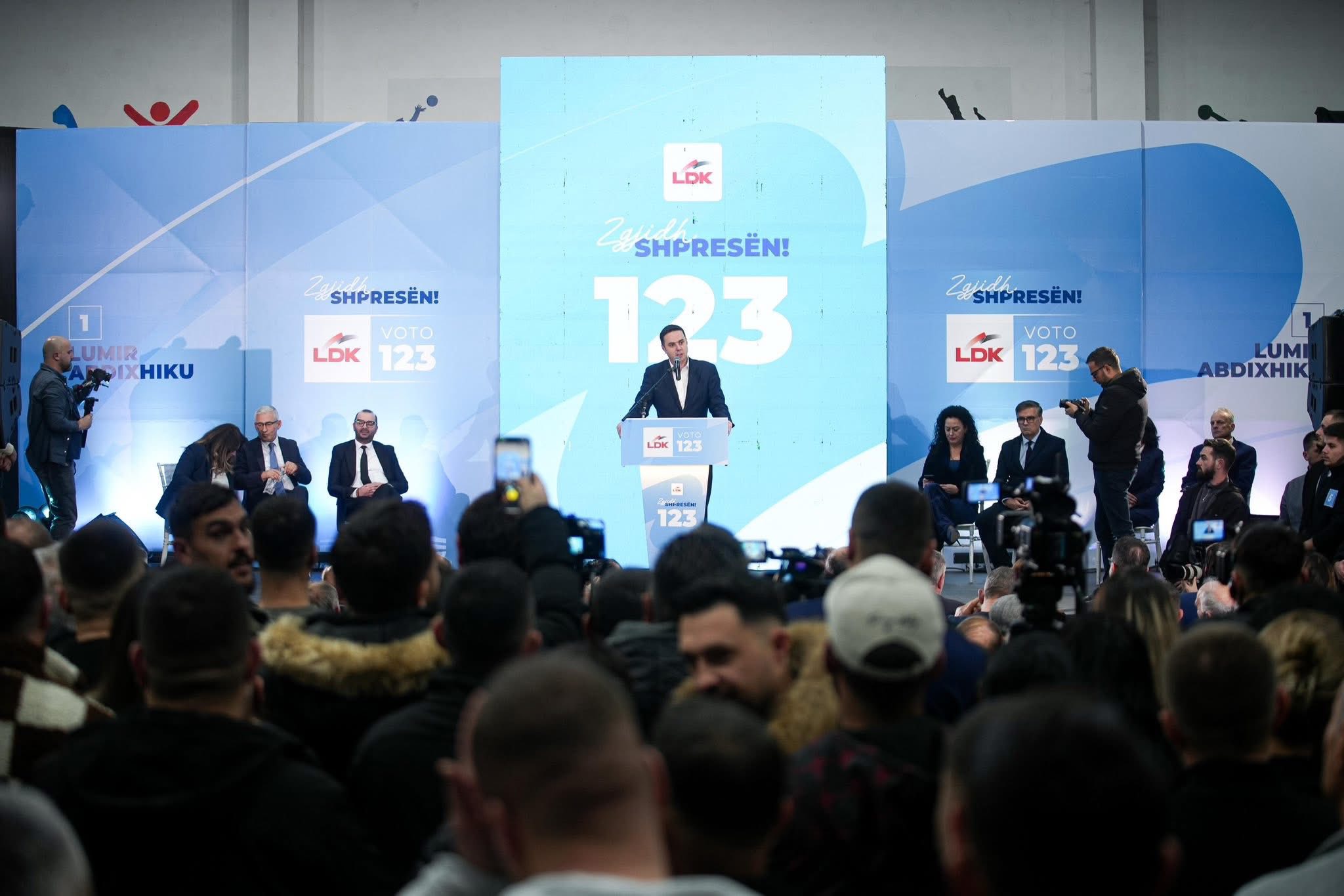 Abdixhiku në Anamoravë: Autostrada prioritet i qeverisë së LDK-së