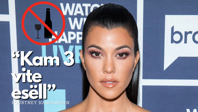 Surprizon Kourtney Kardashian: “JAM 3 VITE ESËLL”