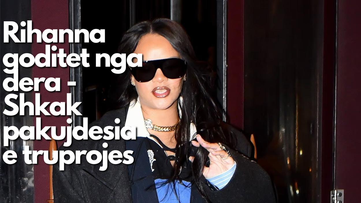 Moment i sikletshëm për Rihanna-n – Truproja nuk tregon kujdes, ajo goditet nga dyert 