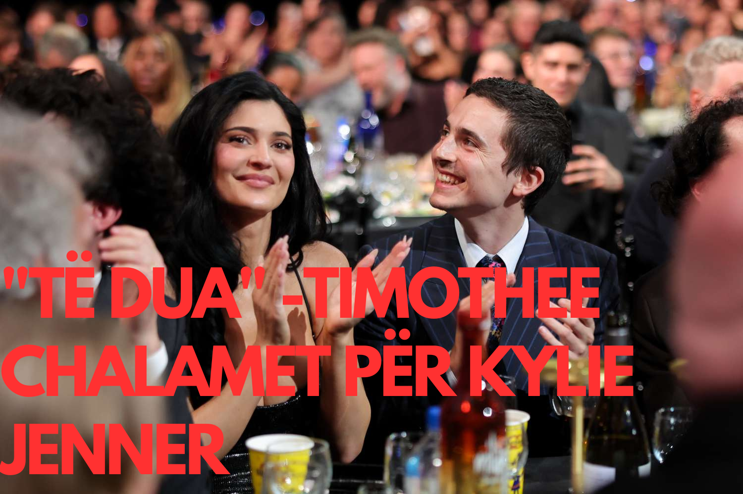 Timothée Chalamet i shpreh dashurinë Kylie Jenner në fjalimin e tij në “Critics Choice Awards”