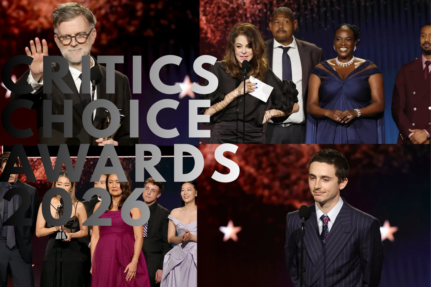  Lista e plotë e fituesve të “Critics Choice Awards 2026” 