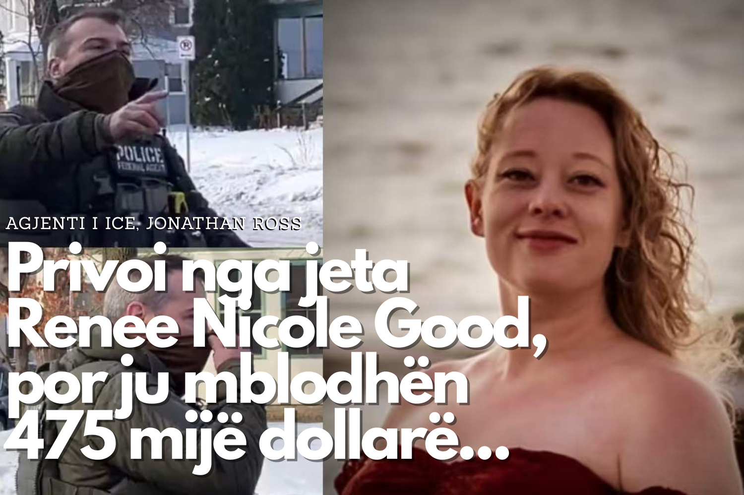 475 mijë dollarë të mbledhur në GoFundME për agjentin e ICE, Jonathan Ross 