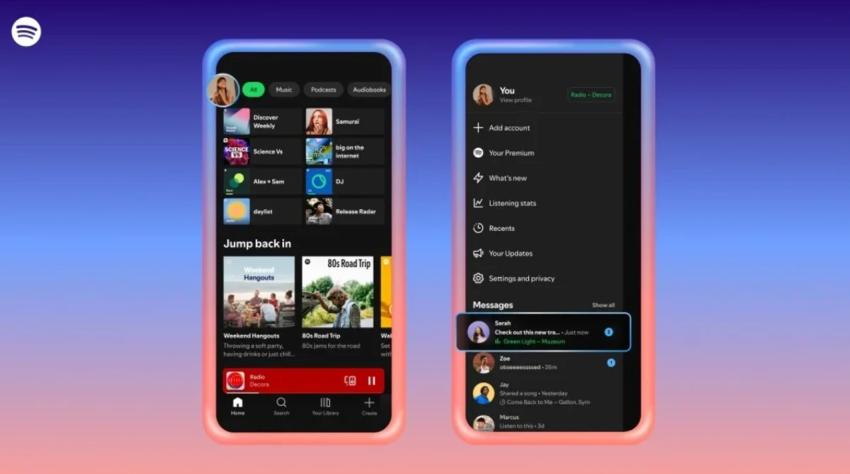 Spotify tani ju lejon të ndani atë që po dëgjoni me miqtë tuaj në kohë reale
