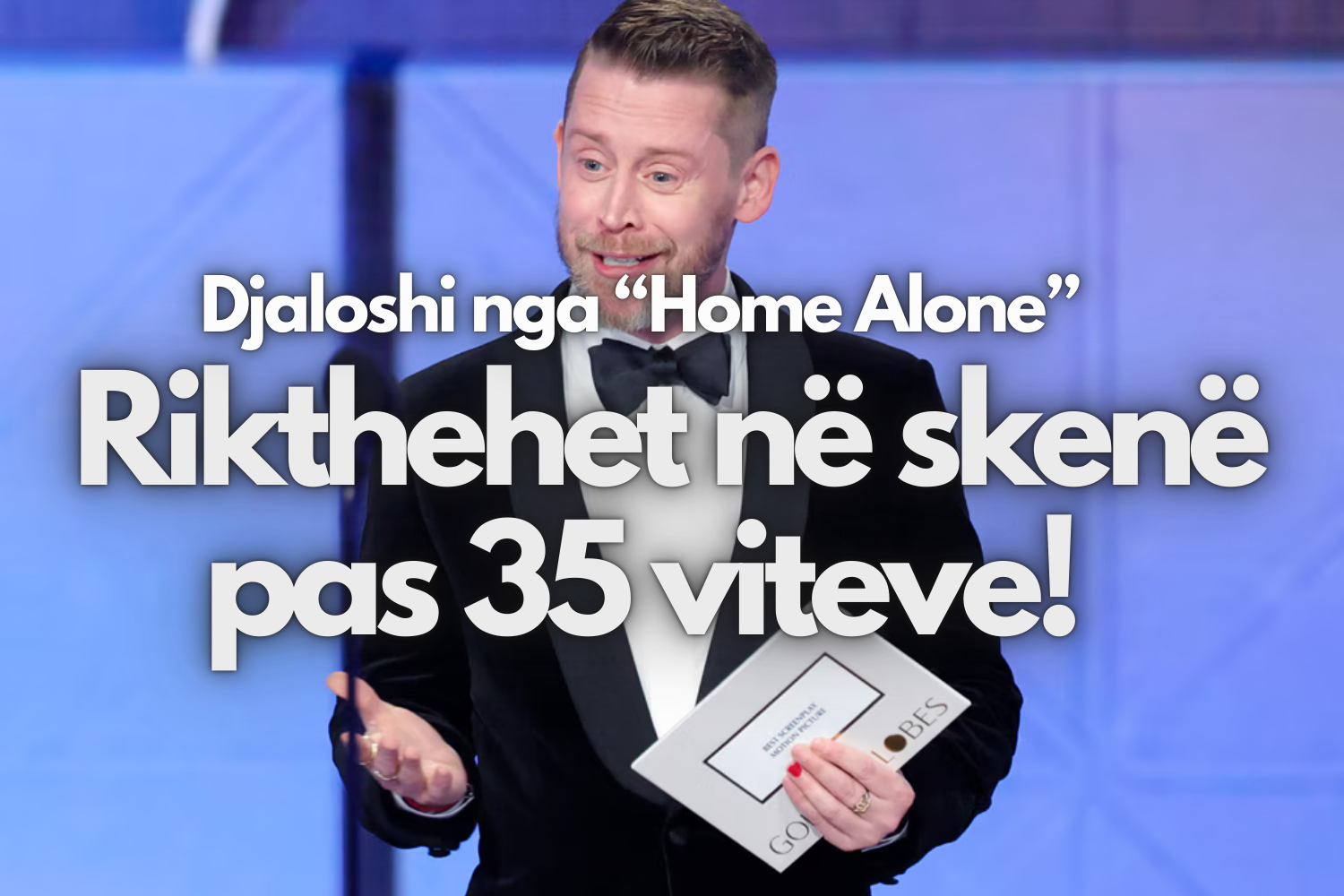 Macaulay Culkin, djali pas “Home Alone” shokon Hollywood-in, rikthehet në skenë pas 35 vitesh