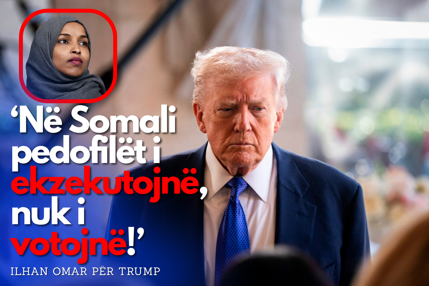 SHTËPIA E BARDHË SHPËRTHEN NDAJ KOMENTEVE TË ILHAN OMAR – “NDALONI NXITJEN E DHUNËS!!!”