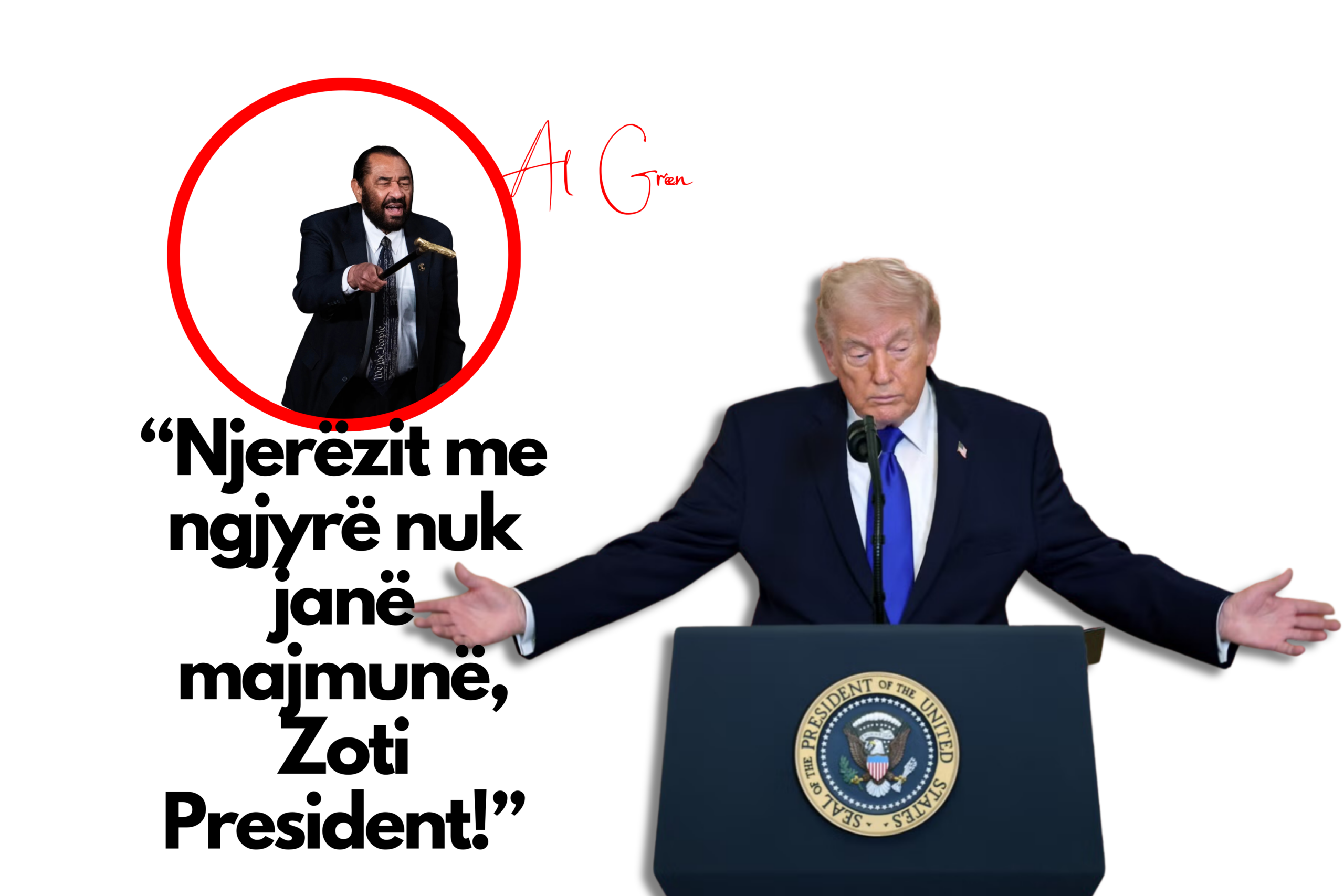 Demokrati Al Green largohet nga Dhoma e Përfaqesuesëve pas protestës së heshtur!