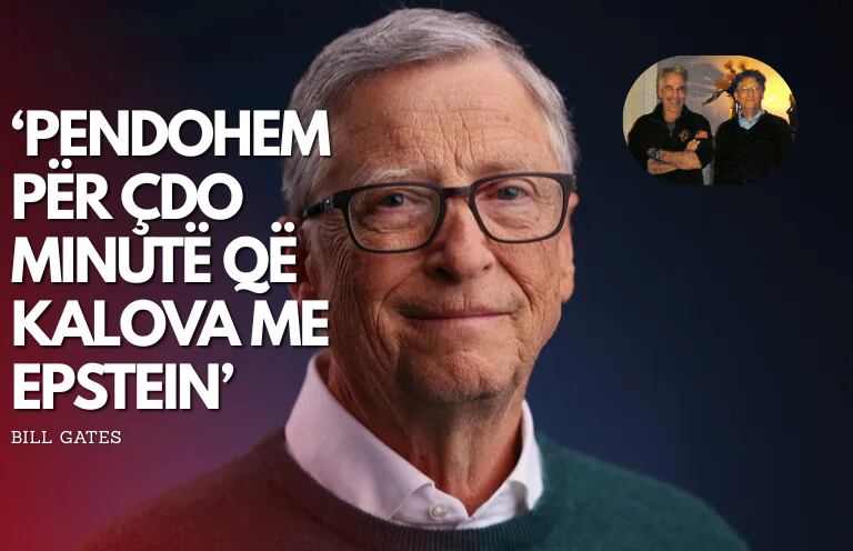 Miliarderi Bill Gates, thyen heshtjen: “Pendohem për çdo minutë që kalova me Jeffrey Epstein”