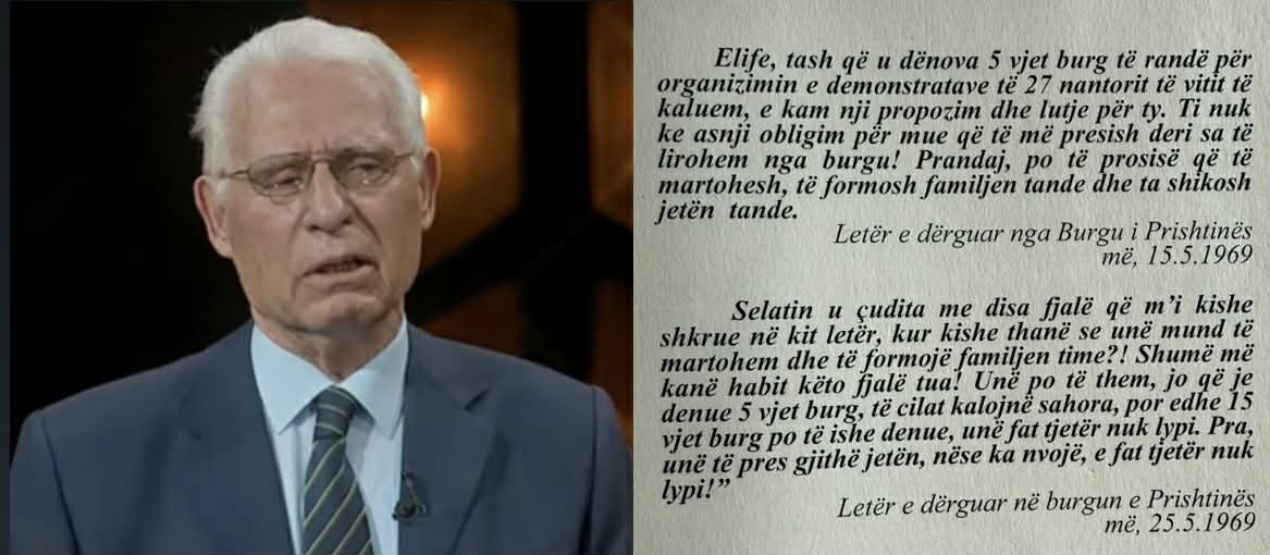 Dashninë s’e mposht kurrgjë (as burgu) – Kjo është letra prekëse e Selatin Novosellës që ia shkroi të fejuarës dhe ky ishte premtimi i saj