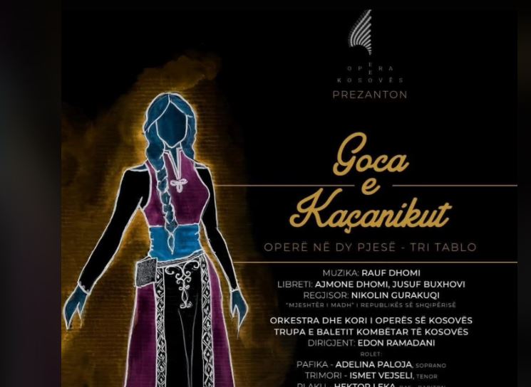 Opera kosovare “Goca e Kaçanikut” sonte për herë të parë në Shkup