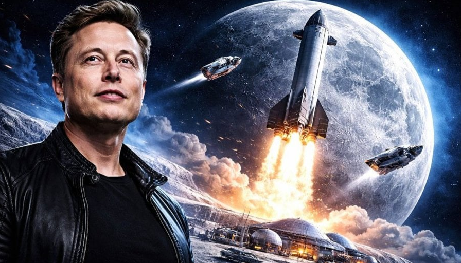 Musk ndryshon planet, në vend të Marsit tani synon Hënën