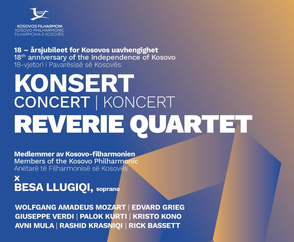 “Reverie Quartet” dhe Besa Llugiqi sonte me koncert në Oslo
